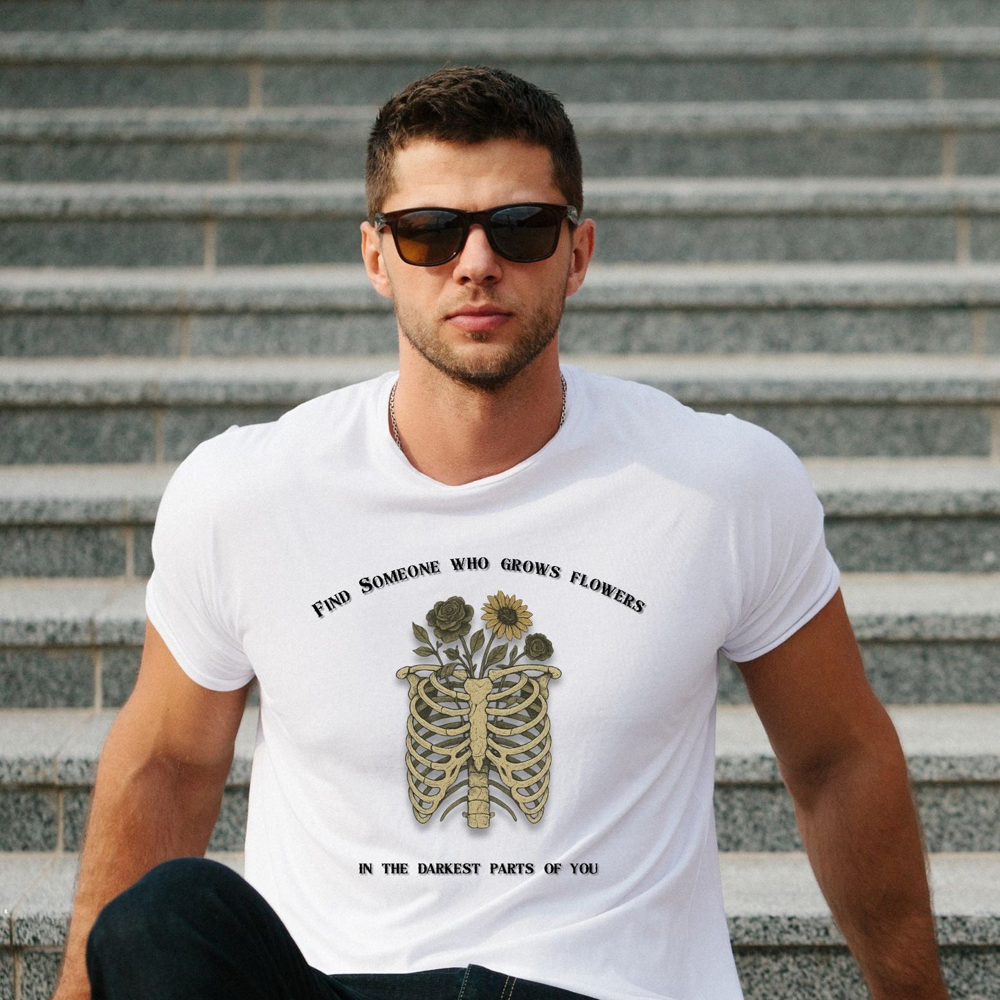 "Find Someone" T Shirt Organic Cotton